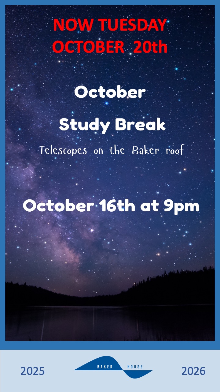 Stargazing on the roof poster.